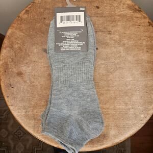 New! Greenbrier 3 Pack Athletic Low Cut Socks, Gray, Sz 6-12